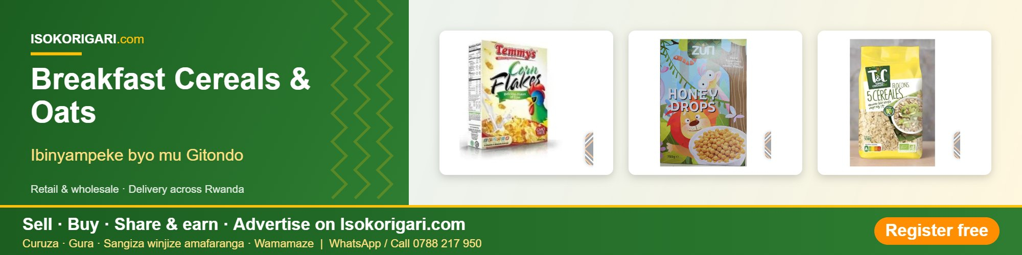 Breakfast Cereals & Oats