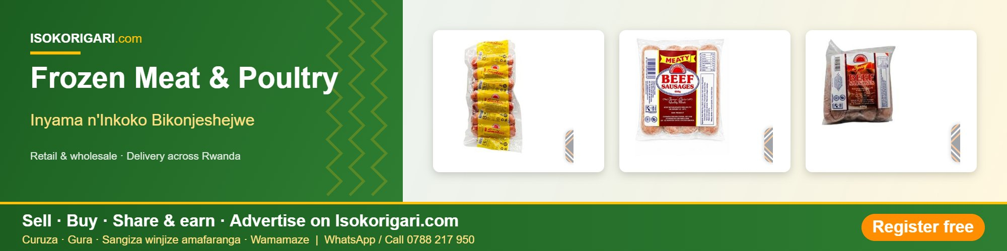 Frozen Meat & Poultry