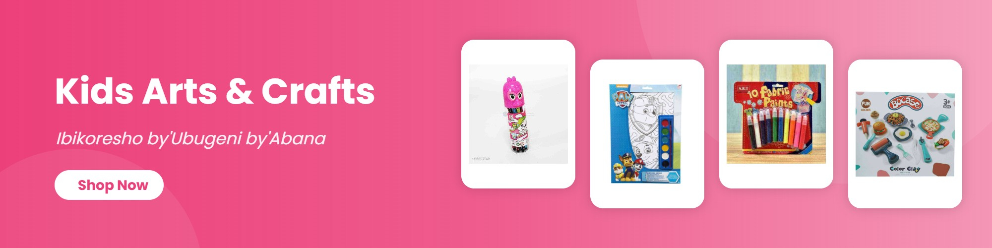 Kids Arts & Crafts (Ibikoresho by'Ubugeni by'Abana)