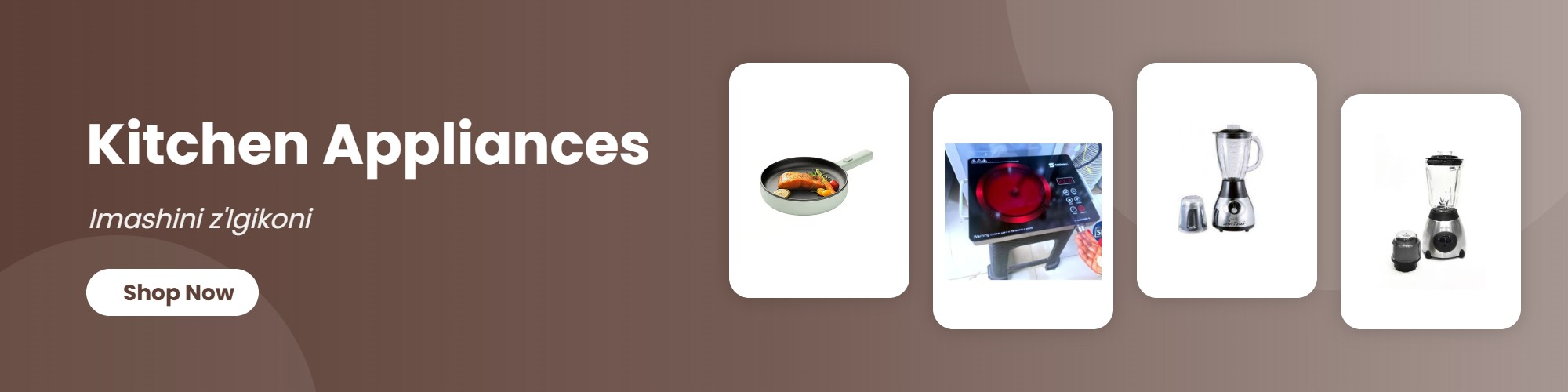 Kitchen Appliances (Imashini z'Igikoni)
