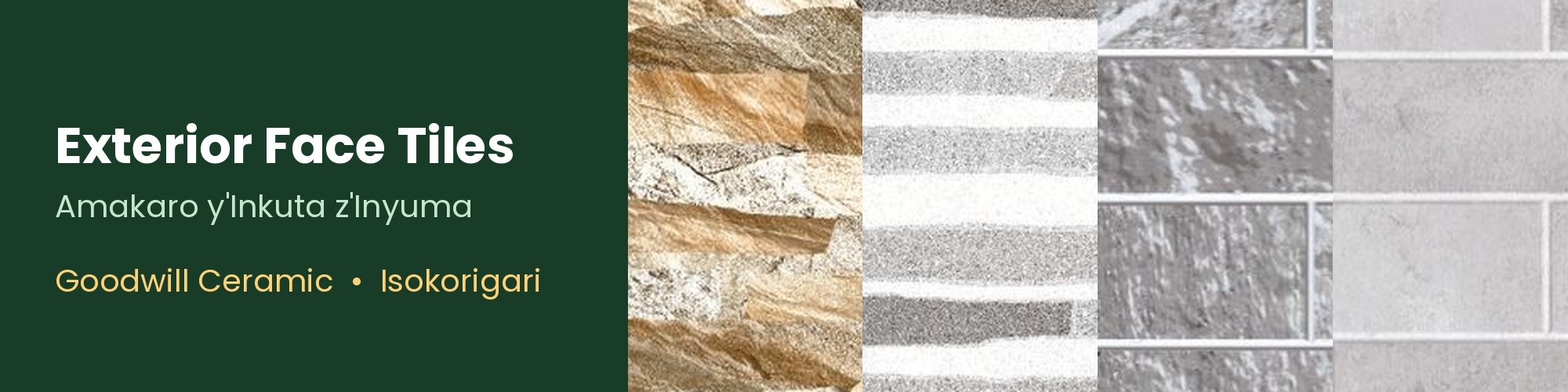 Exterior Face Tiles
