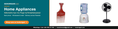 Home Appliances (Ibikoresho byo mu Rugo by'Amashanyarazi)