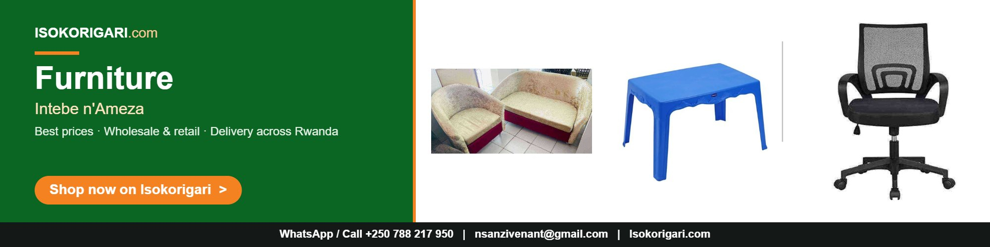 Furniture (Intebe n'Ameza)
