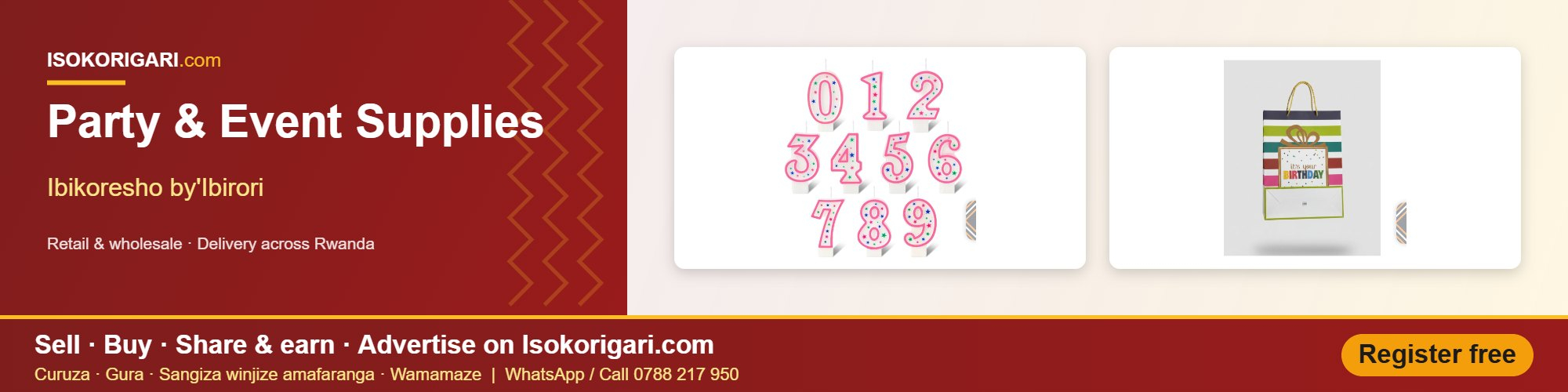 Party & Event Supplies