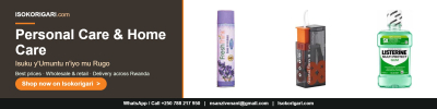 Personal Care & Home Care (Isuku y'Umuntu n'iyo mu Rugo)