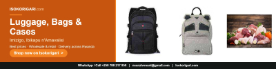 Luggage, Bags & Cases (Imizigo, Ibikapu n'Amavalisi)