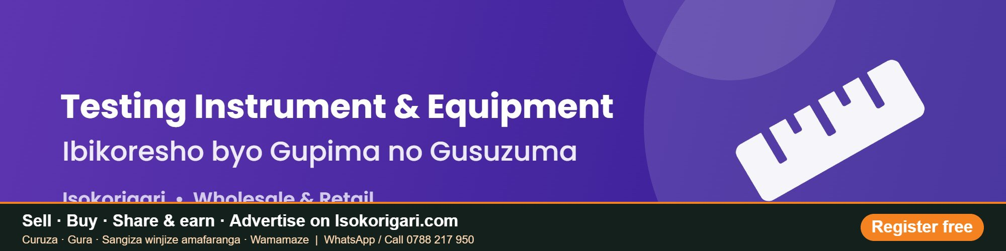 Testing Instrument & Equipment