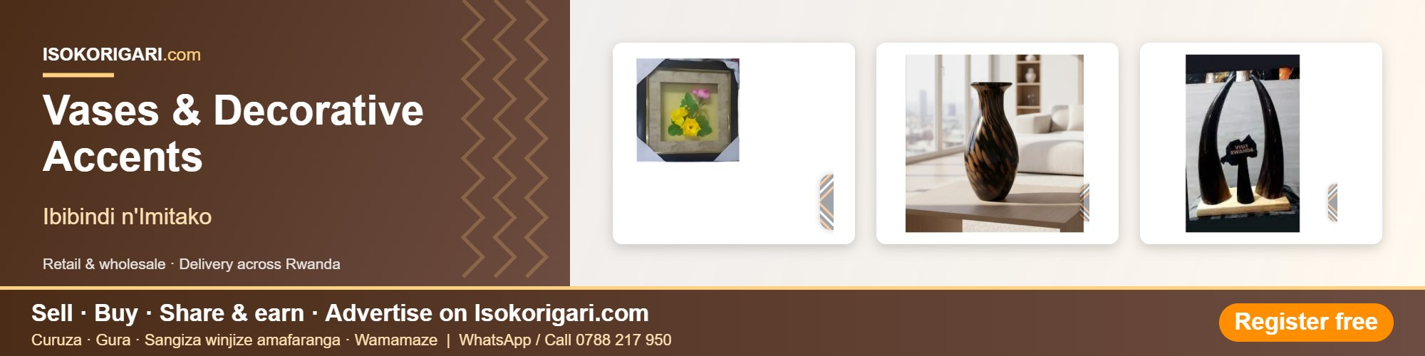 Vases & Decorative Accents