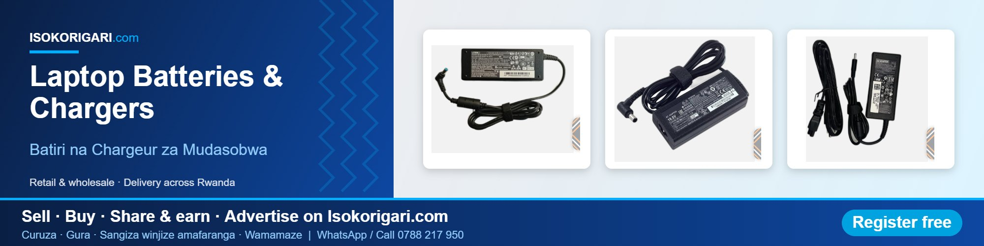 Laptop Batteries & Chargers