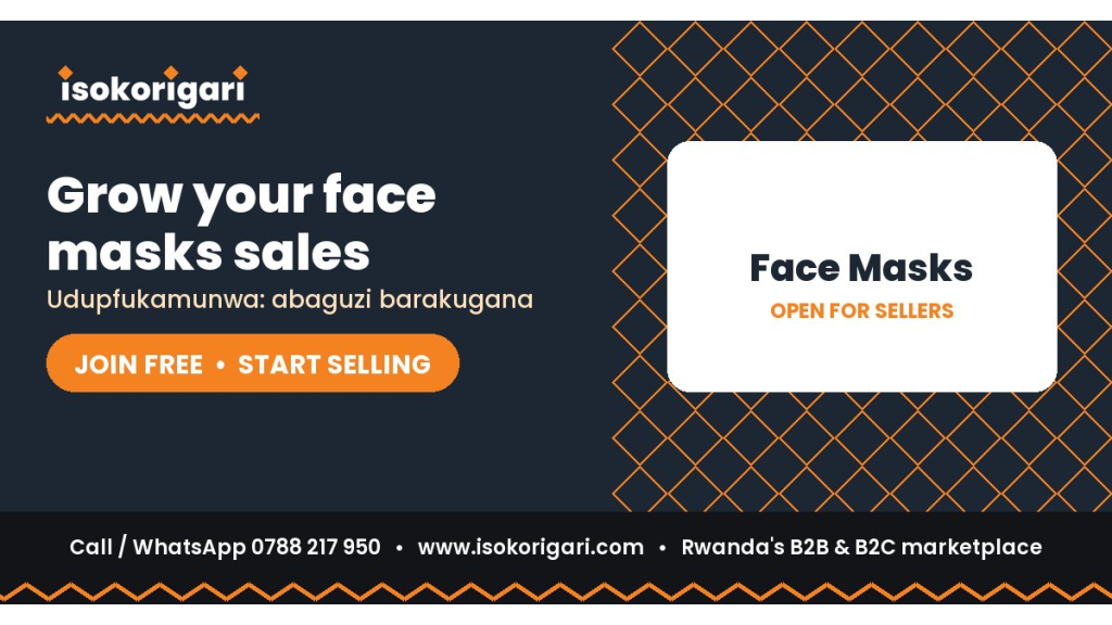 Open Your Free Face Masks Shop on Isokorigari Today