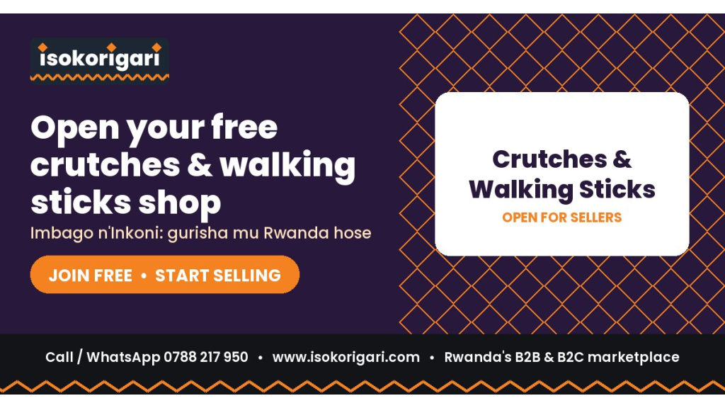 Open Your Free Crutches & Walking Sticks Shop on Isokorigari Today