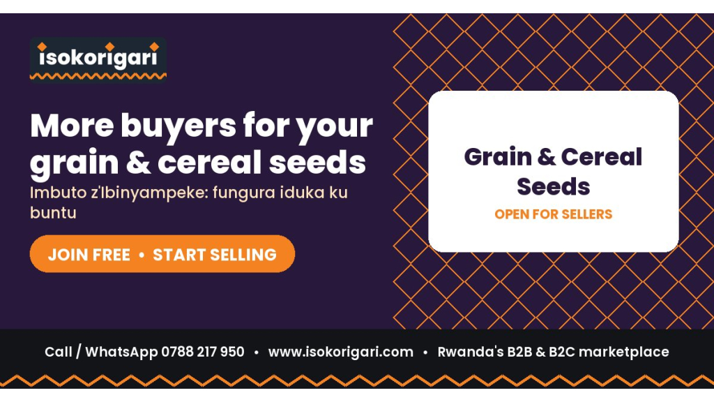 Open Your Free Grain & Cereal Seeds Shop on Isokorigari Today
