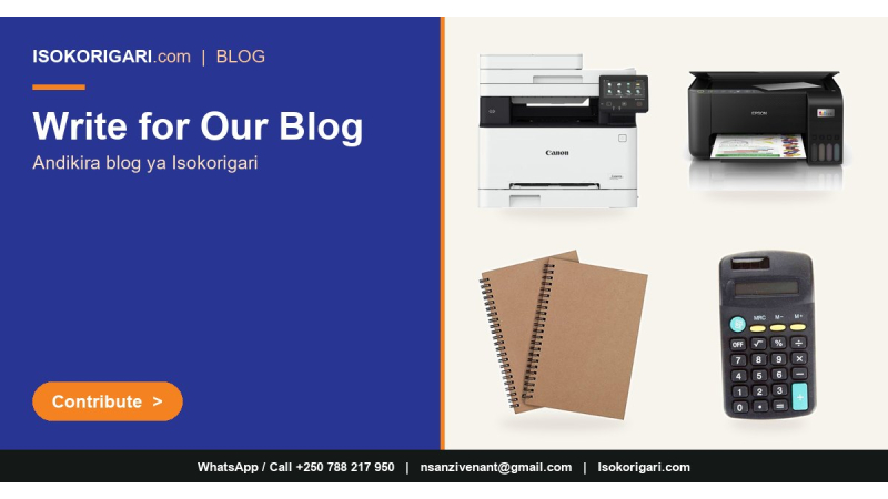 Write for the Isokorigari Blog: Share Your Knowledge with Buyers and Sellers in Rwanda