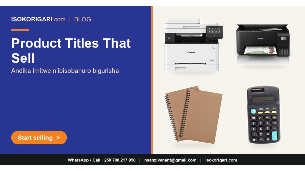 How to Write Product Titles and Descriptions That Sell on Isokorigari