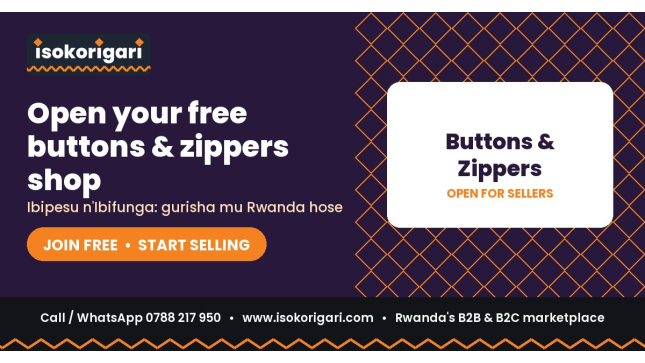 Open Your Free Buttons & Zippers Shop on Isokorigari Today