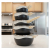 Non-Stick Ceramic Cookware Set 5pcs &ndash; Energy-Efficient & Modern Design ISO