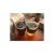 Double-Layer Transparent Drink Cups with Straw & Grip ISO
