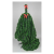 Green Christmas Garland Tinsel Decoration 1pc ISO