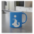 Blue Cartoon Seal Mug ISO