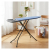 Brabantia XL Ironing Board 124x45 cm &ndash; Black Frame Denim Blue ISO