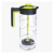 Nilkamal Transparent Glass Jug with a Muddler Lid and Handle 1.46L ISO