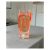 Incrizma Transparent & Red Printed Tempered Measuring Glass 500 ml ISO