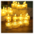 Clear Tea Light Frameless Electric Candle Decoration Long Lasting LED ISO