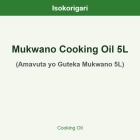 Mukwano Cooking Oil 5L ISO (Amavuta yo Guteka Mukwano 5L)