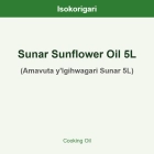 Sunar Sunflower Oil 5L ISO (Amavuta y'Igihwagari Sunar 5L)