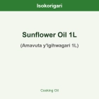 Sunflower Oil 1L ISO (Amavuta y'Igihwagari 1L)