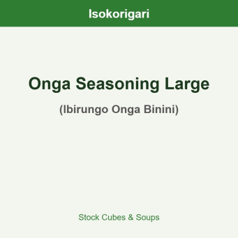 Onga Seasoning Large ISO (Ibirungo Onga Binini)