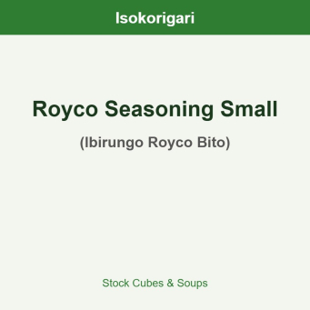 Royco Seasoning Small ISO (Ibirungo Royco Bito)