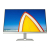 HP Monitor 24f 24 Inch Full HD Silver