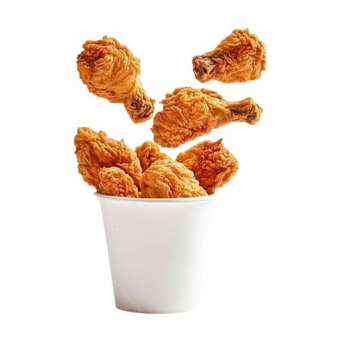 Fried Chicken & Wings (Inkoko Ikaranze n'Amababa)