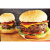 Ham and Cheese Burger Ready Meal