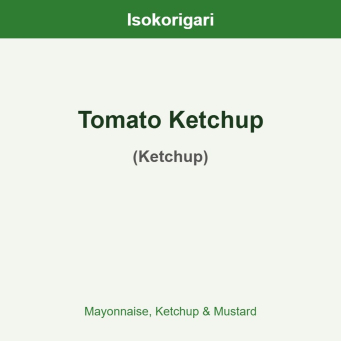 Tomato Ketchup ISO (Ketchup)