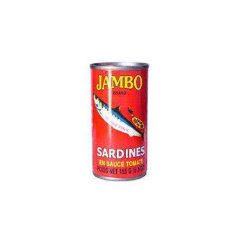 Jambo Canned Sardines ISO (Sarudine Jambo zo mu Kopo)