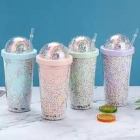 Rainbow Water Cup with Lid ISO (Igikombe Gifite Umupfundikizo)