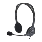 Logitech Headset H110 Jack 3.5mm Wired Headset for Pc ISO (Ecouteurs za Logitech)