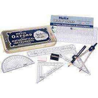 Oxford Mathematical Set ISO (Ibikoresho bya Jewometeri)
