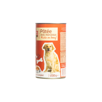 Belle France Dog Food 1200g Beef ISO (Ibiryo by'Amatungo)