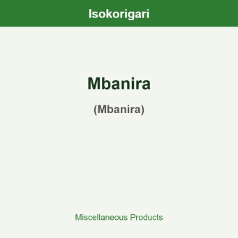 Mbanira ISO (Mbanira)