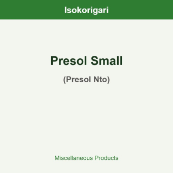 Presol Small ISO (Presol Nto)