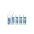 Water Drinking Glasses L size/6pcs ISO