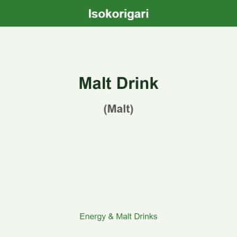 Malt Drink ISO (Malt)