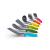 Kitchen Plastic Colour tools set /6pcs ISO
