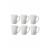 Luminarc Set of 6pcs White Mug ISO