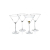 Martini-Drinking Glasses /6pcs ISO