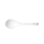 White Ceramic Soup Spoon ISO