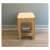 Plastic Rattan-Style Stool ISO